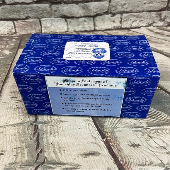 Sonshine Promise Bird Plaque A Happy Heart Is Good Medicine Gretchen Clasby 1998 - Picture 6 of 13